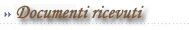 Documenti ricevuti